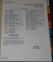 JOHN DEERE 7630 KNUCKLEBOOM LOADER TECHNICAL SERVICE REPAIR MANUAL TM1147