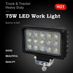 150W Tractor LED Lights 12000LM Offroad Flood 12V/24V [2 Pack]