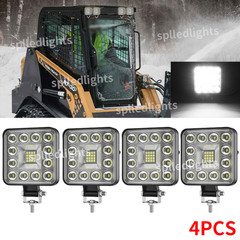 4X LED Tractor Work Lights Flood Light fit Truck,bulldozer,lawn mower,snowplow