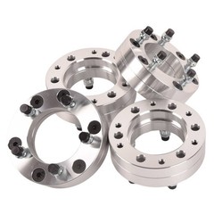 4x 6×5.5 To 5×5 Wheel Adapters 2” Use 5 Lug Wheels On 6 Lug Trucks M14x1.5