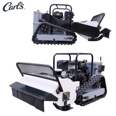 15HP Remote Control Lawn Mower Tracked Brush Cutter 65° Slope Climbing