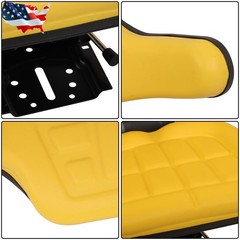 YELLOW SUSPENSION TRACTOR Seat For JOHN DEERE 1020,1530,2020,2030,2040,2155