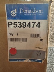 Donaldson P539474 Air Filter 15.50 In. Length, Safety Type, Round Style