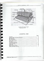 John Deere 265 Landscape Seeder Attachment Parts Manual Catalog PC669