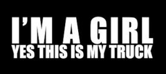 Yes This Is My Truck Vinyl Decal Sticker