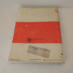 Kubota B5100 B6100 B7100 English French WSM Tractor Shop Service Repair Manual