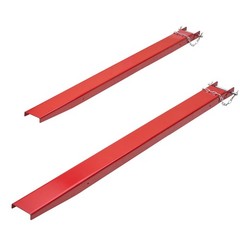 Uimoso Pallet Fork Extensions Forklift Extensions 72″ x4.5″ Heavy Duty with Pins