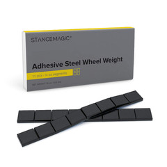 Stancemagic – 0.25Oz 1/4Oz – Black Adhesive Stick On Wheel Weights Easy Peel