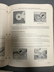Hercules QX Series 6 Cylinder Engines Operation And Maintenance Manual 1950 ORIG