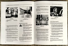 Ford 340B 445A 540B 545A Tractor Loader Backhoe Owners Operators Manual Book