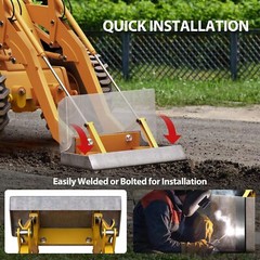 1/4″ Mini Skid Steer Plate Quick Attach Mount Plate For Toro Dingo Ditch Witch