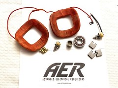 1952 1953 John Deere 50 Delco 1100955 12 Volt Generator Rebuild Kit Field Coils