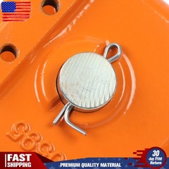 Orange Easy Change Quick Hitch w/Stabilizer Bar for Category 2 Tractor/Implement