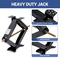 Garveetech Camper Trailer Stabilizer Leveling Scissor Jacks Set Of 4Car Scissor