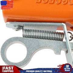 Orange Easy Change Quick Hitch w/Stabilizer Bar for Category 2 Tractor/Implement