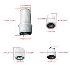 Maintenance Filter Kit For Bobcat T140 773 S175 Air Hydraulic Fuel Oil Filter
