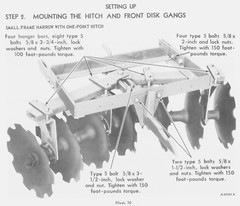 McCormick International 122 1pt 3pt Folding Tandem Disk Harrow IH Owner’s Manual