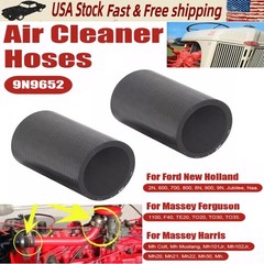 2PCS 9N9652 Air Cleaner Tube Hoses Fit Ford Tractor 9N 2N 8N NAA 600 700 800 900