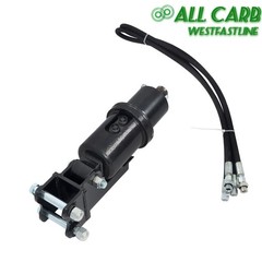For 150 200 300mm Mini Excavator Augers Universal Hydraulic Drive Motor w/ Hoses