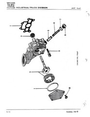 83 Gas & LP Gas Forklift Operator, Lube & Parts Manual Fits Yale G83P L83P
