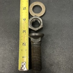 John Deere Bush Hog Blade Bolts 2.5 inches 3/8″ washer Heavy duty.