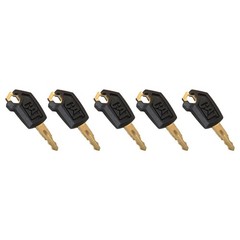 (5) Keys Fits Caterpillar Heavy Equipment Ignition Key 5P8500