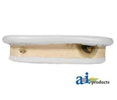 70243517-4 Back Cushion WD White Vinyl Fits Allis-Chalmers (Undefined): Various