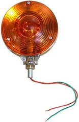 4 Inch Round Double Face Lamp Suitable for Trucks Semi Trailers Tractors Fender