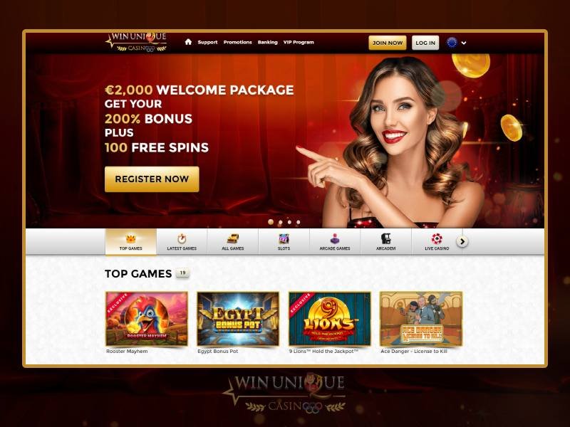 Trouvez le Meilleur Bonus de Casino en Ligne avec Win Unique en France Trouvez le Meilleur Bonus de Casino en Ligne avec Win Unique en France